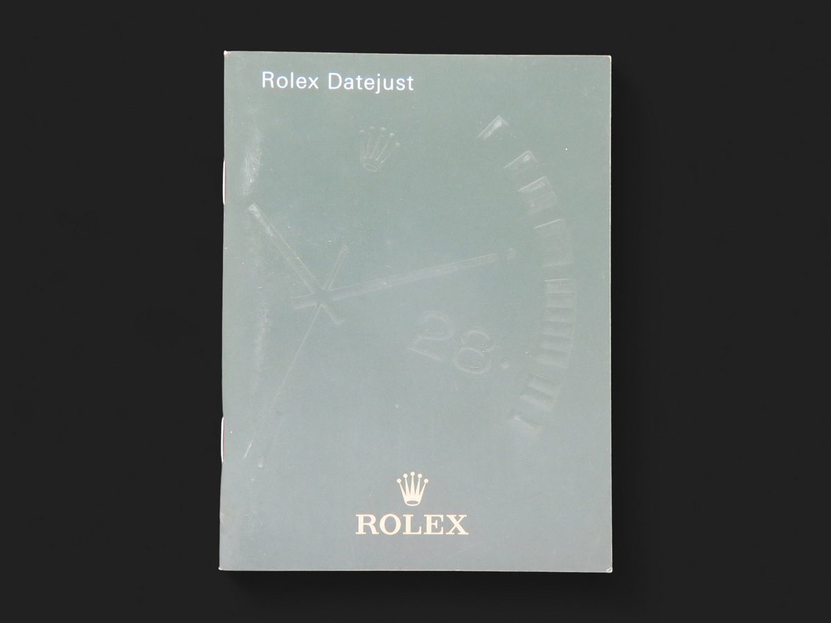 Rolex Datejust Booklet (1)
