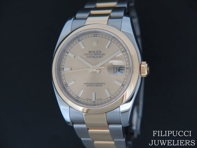 Rolex Datejust Gold/Steel Champagne Dial