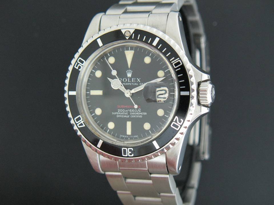 Rolex Oyster Perpetual Submariner Red Writing (1)