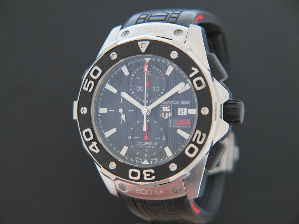 Tag Heuer Aquaracer 500m America's Cup USA Edition (1)