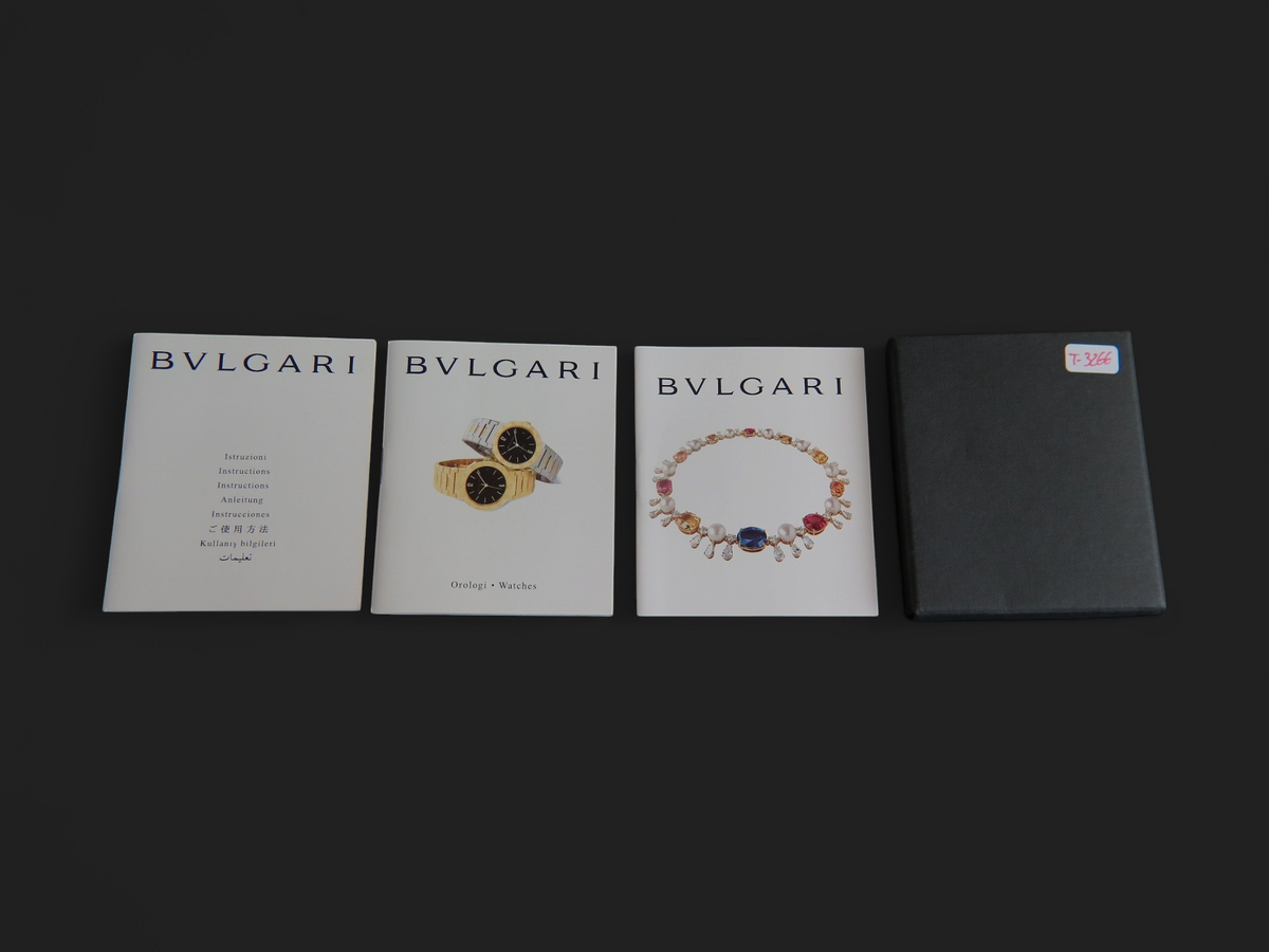 Bulgari Booklets