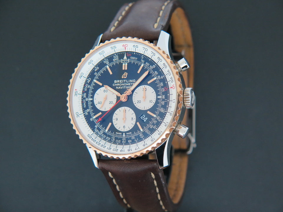 Breitling Navitimer 1 B01 Chronograph Gold/Steel UB0127211 (1)