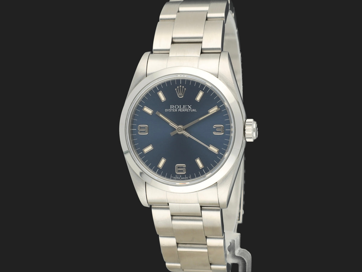 Rolex Oyster Perpetual 31 Blue Dial 67480 (1)