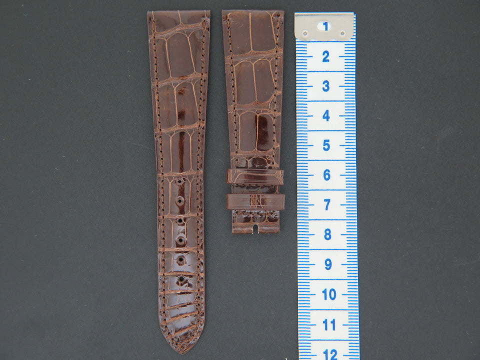 Patek Philippe Brown Alligator Strap 21 mm NEW (1)
