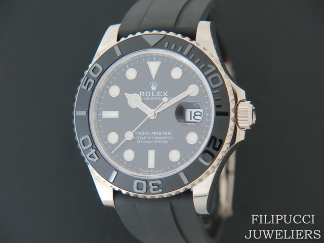 Rolex Yacht-Master White Gold Oysterflex 42MM NEW