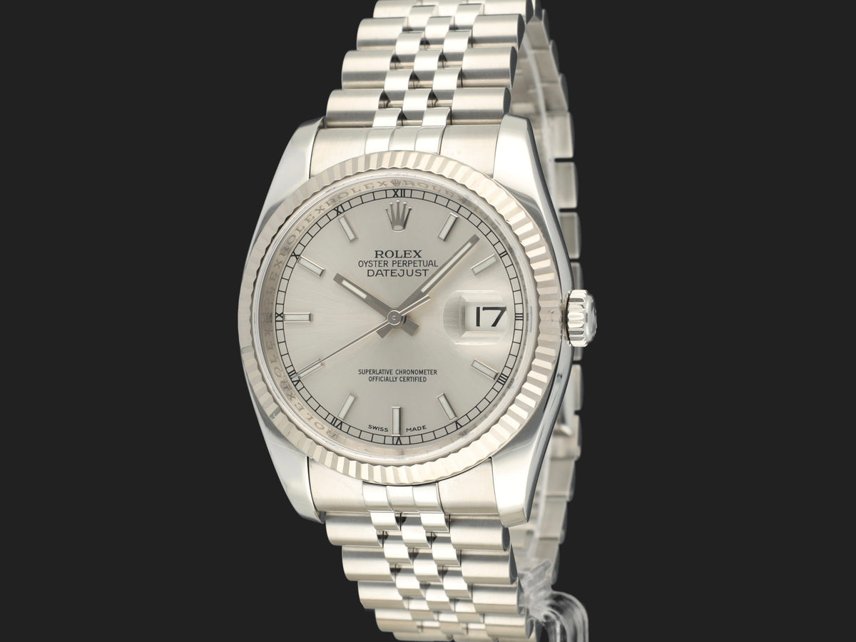 Rolex Datejust 36 Silver Dial 116234 (1)