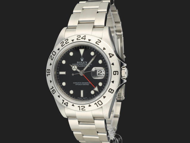 Rolex Explorer II Black Dial Rehaut Cal. 3186