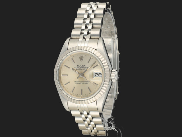 Rolex Lady-Datejust 26 Silver Dial 69174