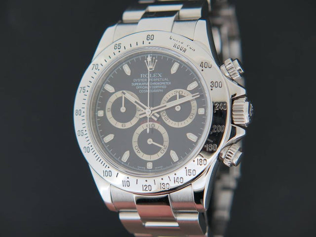 Rolex Daytona Black Dial D-Serial