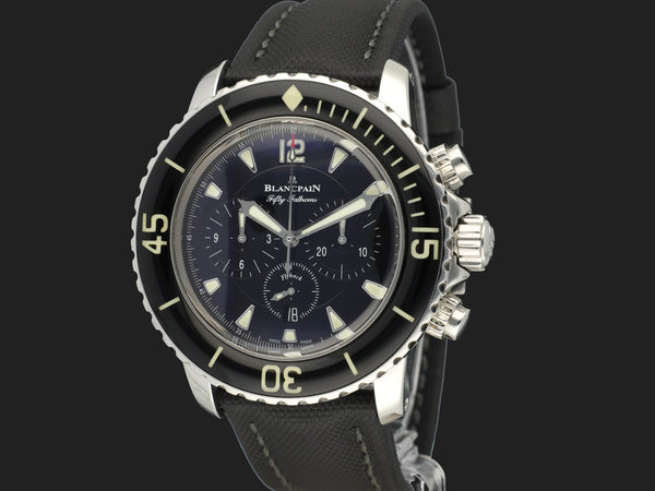 Blancpain Fifty Fathoms Chronographe Flyback 5085F-1130-52A 5085F 1130 52A