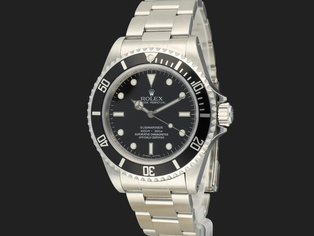 Rolex Submariner No Date Rehaut "4-Liner"