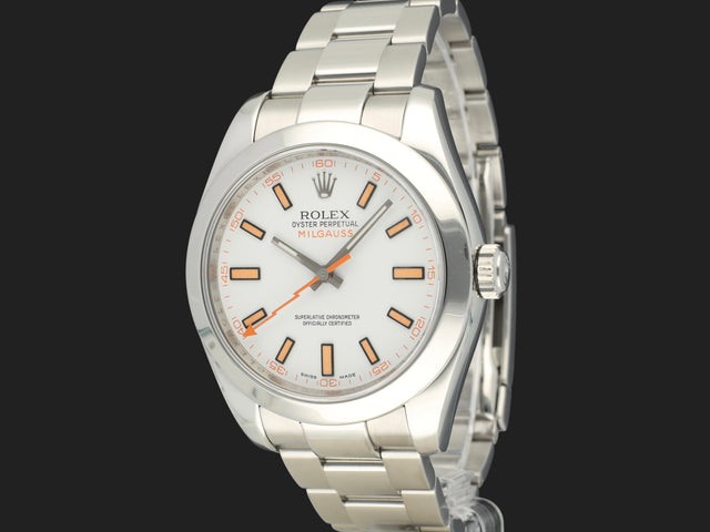 Rolex Milgauss White Dial
