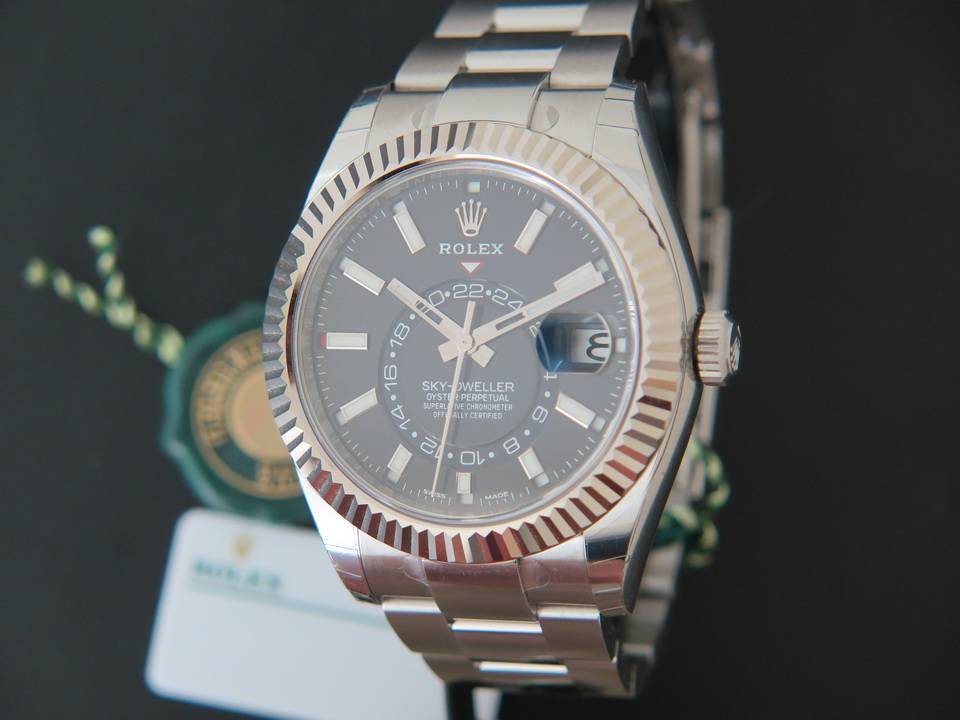 Rolex Sky-Dweller 326934 Black Dial NEW   (1)