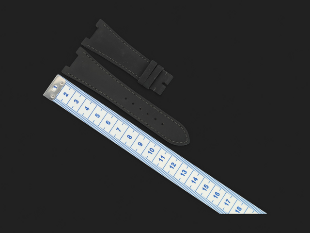 Patek Philippe Grey Rubber Strap 25MM for Nautilus NEW