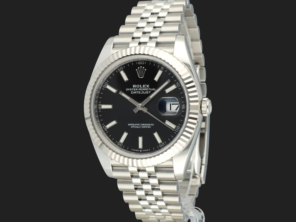 Rolex Datejust 41 Black Dial 126334 NEW (1)