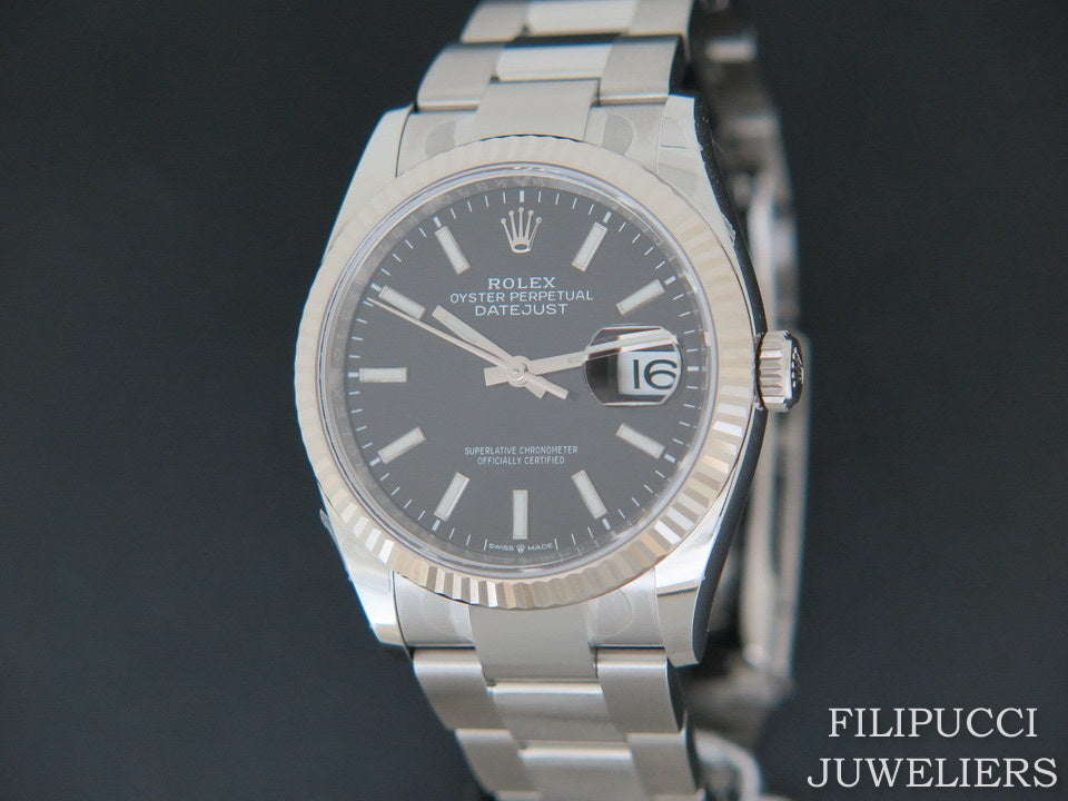Rolex Datejust 126234 Black Dial NEW IW392202 (1)
