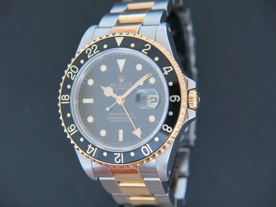 Rolex GMT Master II Gold/Steel 16713 (1)