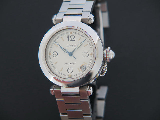 Cartier Pasha C Automatic White Dial 2324