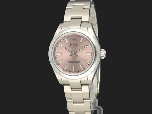 Rolex Oyster Perpetual 28 Pink Dial