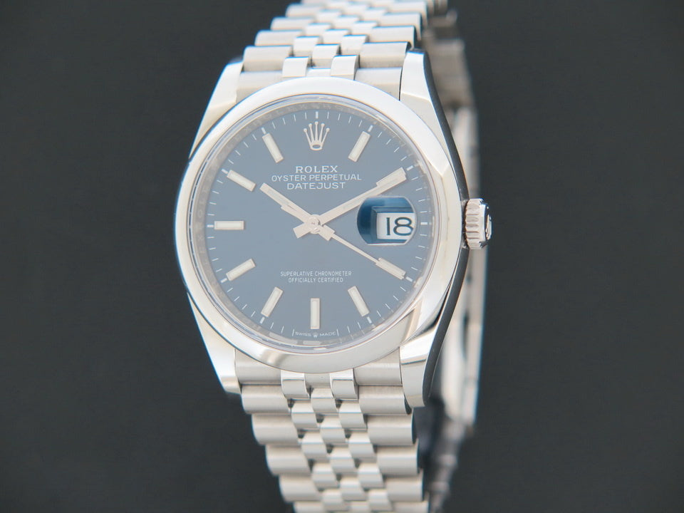 Rolex Datejust Blue Dial 126200  (1)