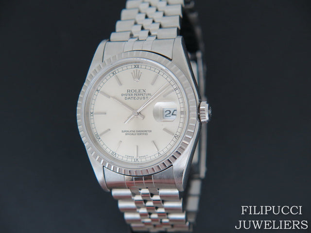 Rolex Datejust Silver Dial