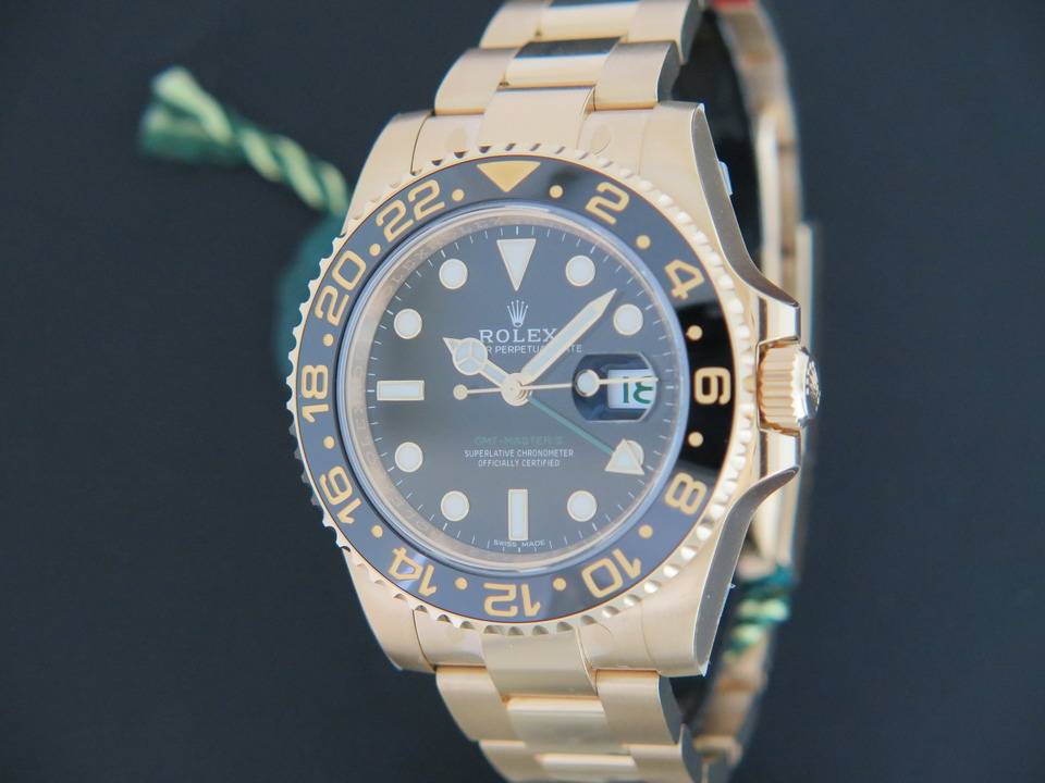 Rolex GMT-Master II Yellow Gold NEW 116718LN (1)