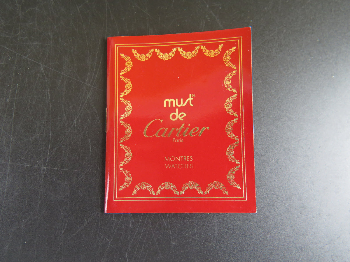 Cartier Must de Cartier Booklet (1)
