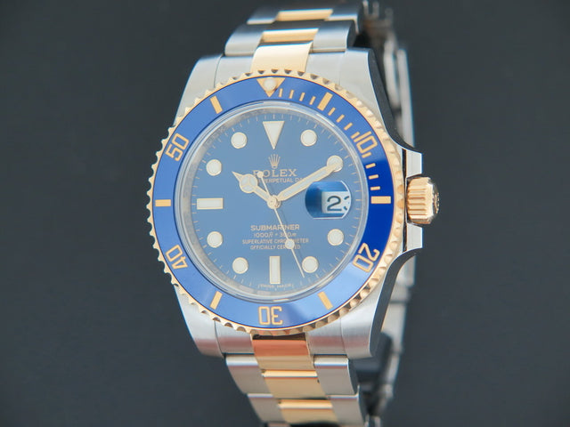 Rolex Submariner Date Gold/Steel Blue Dial