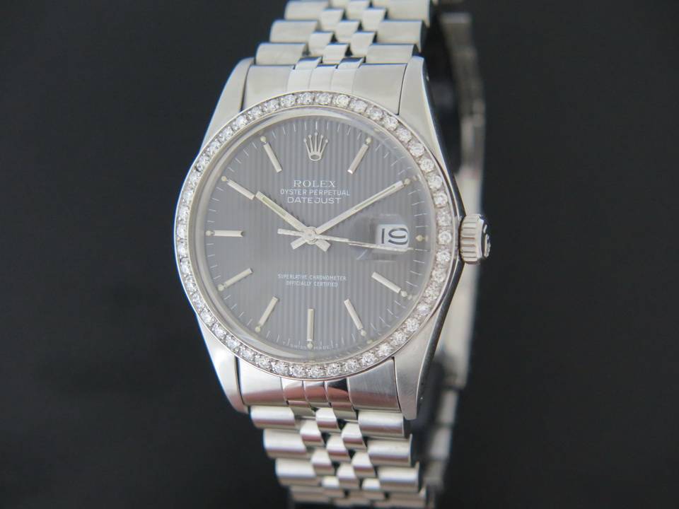 Rolex Datejust Diamonds 16220 (1)