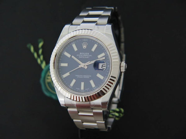 Rolex Oyster Perpetual Datejust II Blue