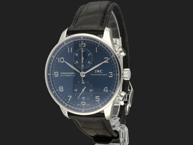 IWC Portugieser Chronograph Blue Dial