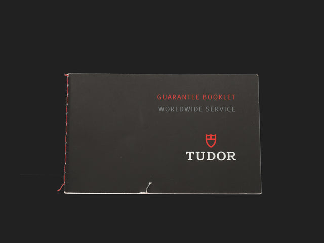 Tudor Guarantee Booklet