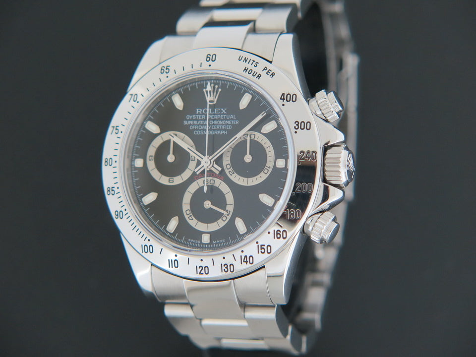 Rolex Daytona Black Dial 116520 F-Serial  (1)