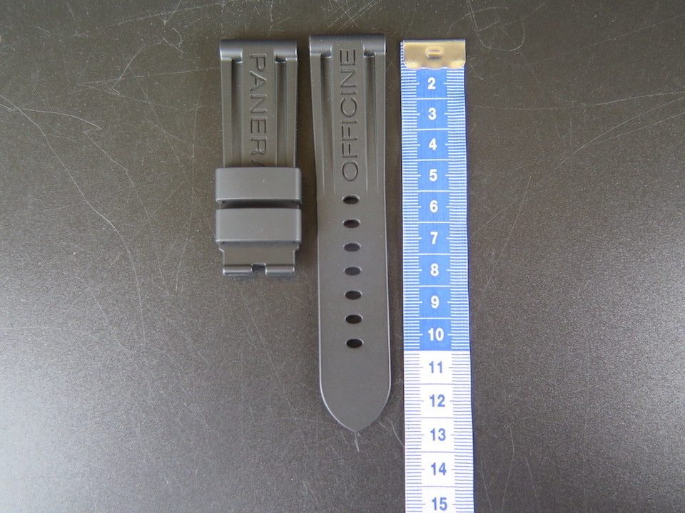 Panerai Rubber Strap 24/22 MM NEW  (1)