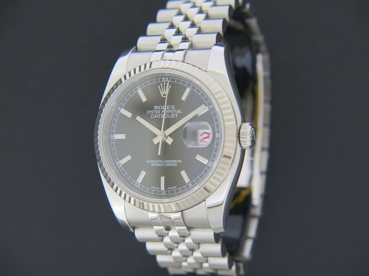 Rolex Datejust Black Dial 116234 (1)
