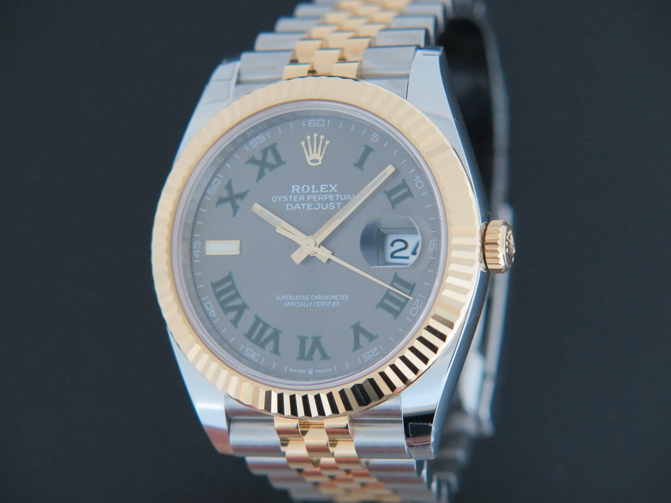 Rolex Datejust 41 Gold/Steel Slate Dial NEW 126333 (1)