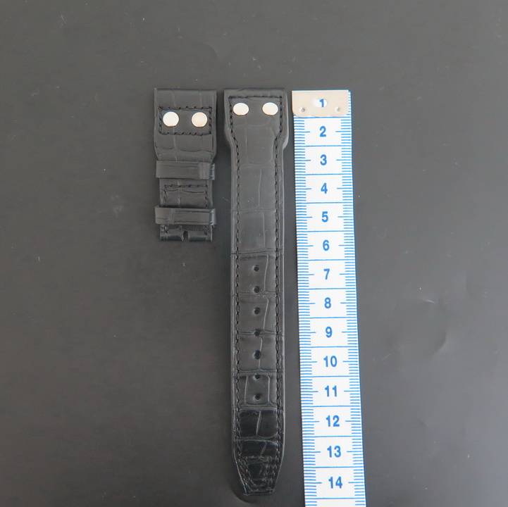 IWC Crocodile Leather Strap 22 mm New  (1)