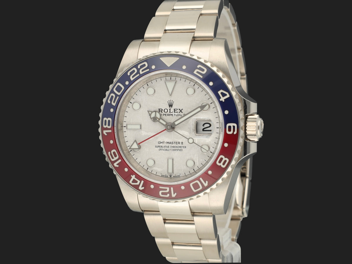 Rolex GMT-Master II White Gold Meteorite Dial 126719BLRO