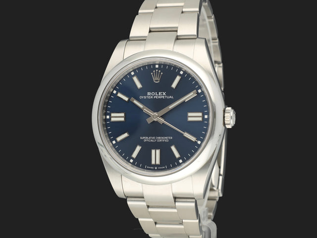 Rolex Oyster Perpetual 41 Blue Dial 124300
