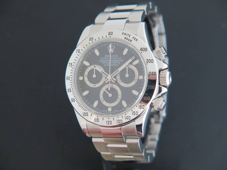 Rolex Daytona Black Dial 116520 (1)