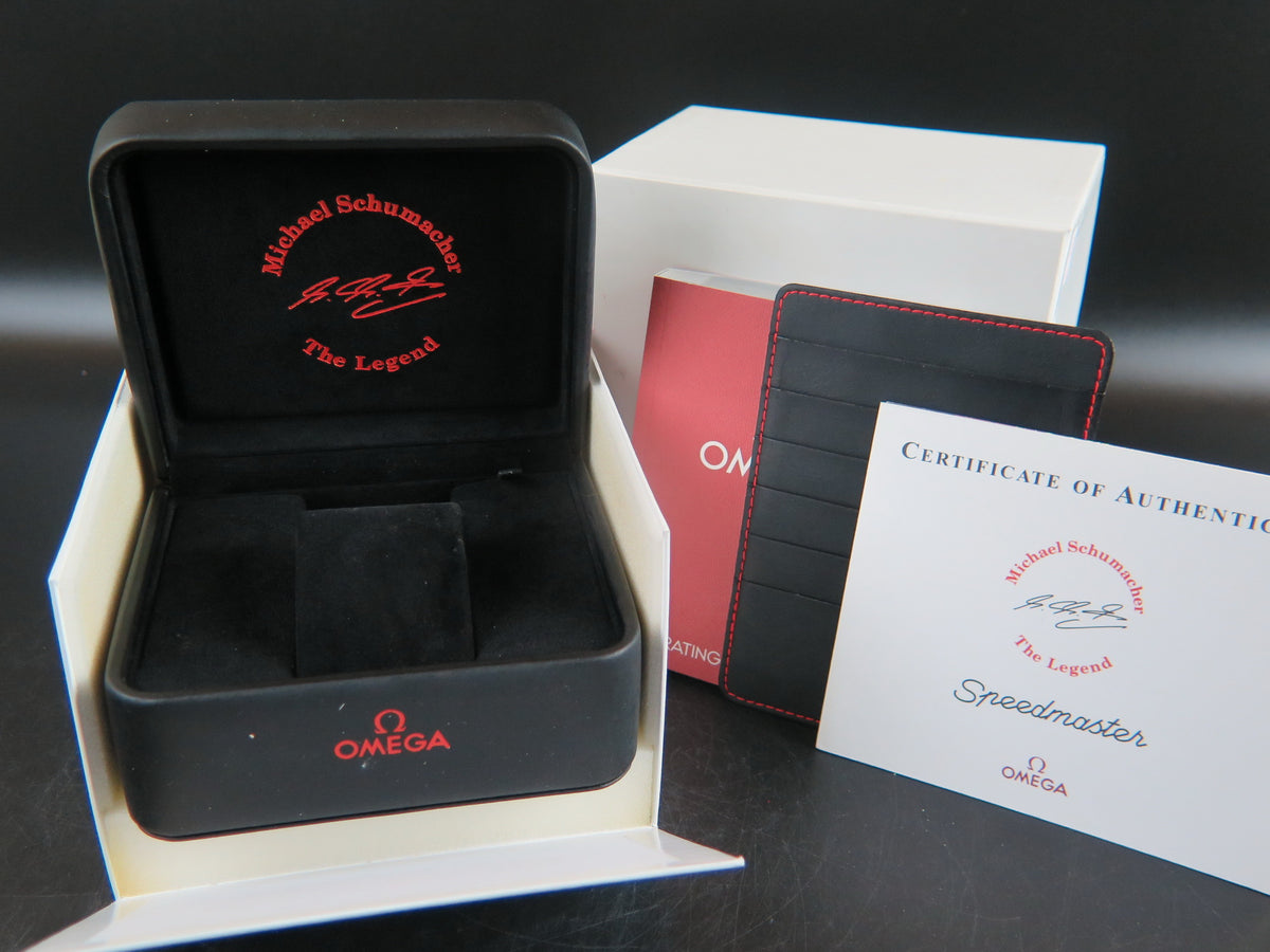 Omega Speedmaster Michael Schumacher Box Set (1)