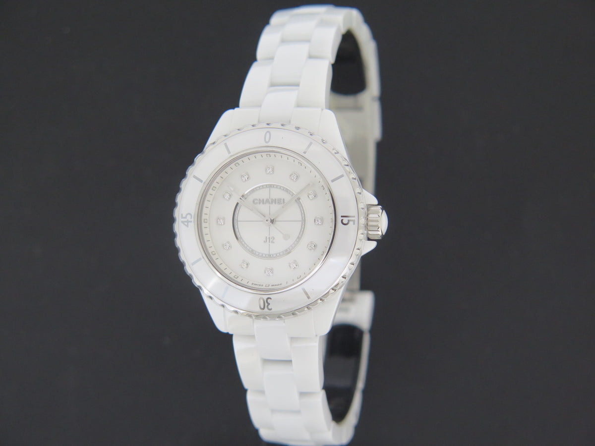 Chanel J12 Ceramic Diamond MOP H2422 NEW (1)