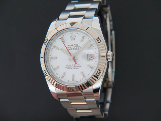 Rolex Turn-O-Graph White Dial
