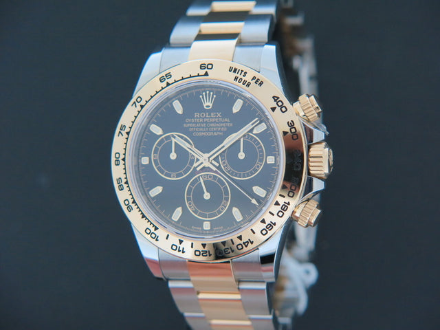 Rolex Daytona Gold/Steel Black Dial NEW
