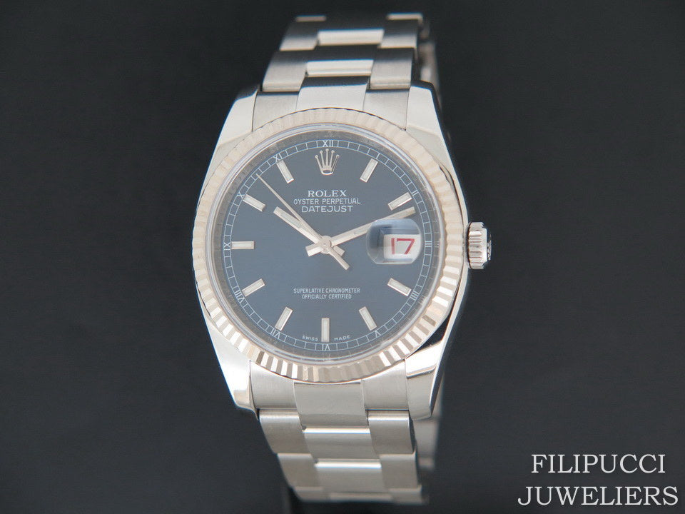 Rolex Datejust Blue Dial 116234  (1)