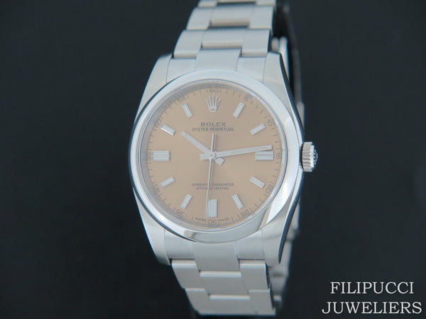 Rolex Oyster Perpetual White Grape