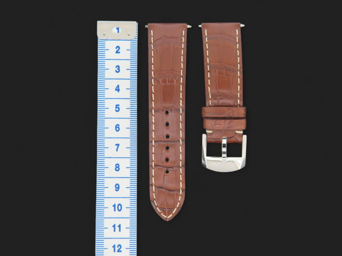 Breitling Brown alligator strap 20mm (1)