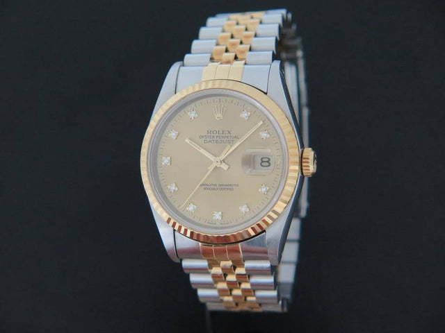 Rolex Oyster Perpetual Datejust Diamond Dial