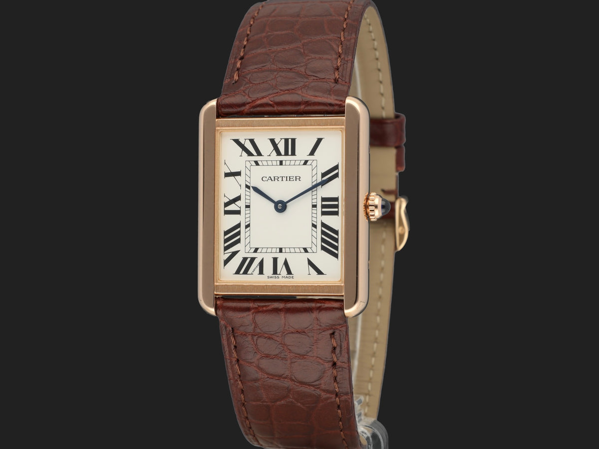 Cartier Tank Solo Large Rose Gold W5200025 / 3167   (1)
