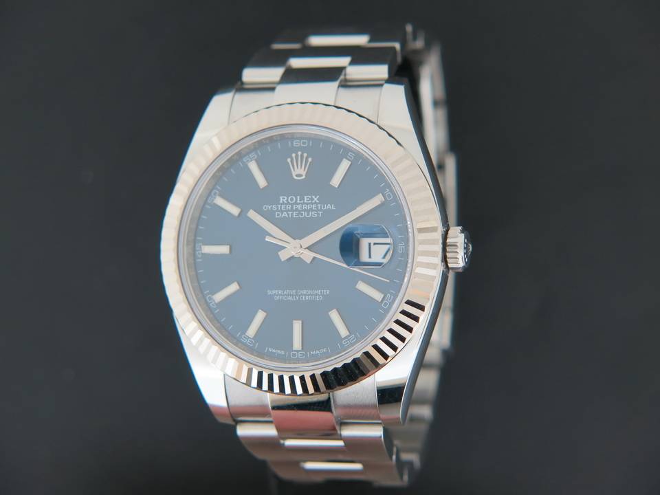 Rolex Datejust 41 Blue Dial 126334 NEW (1)